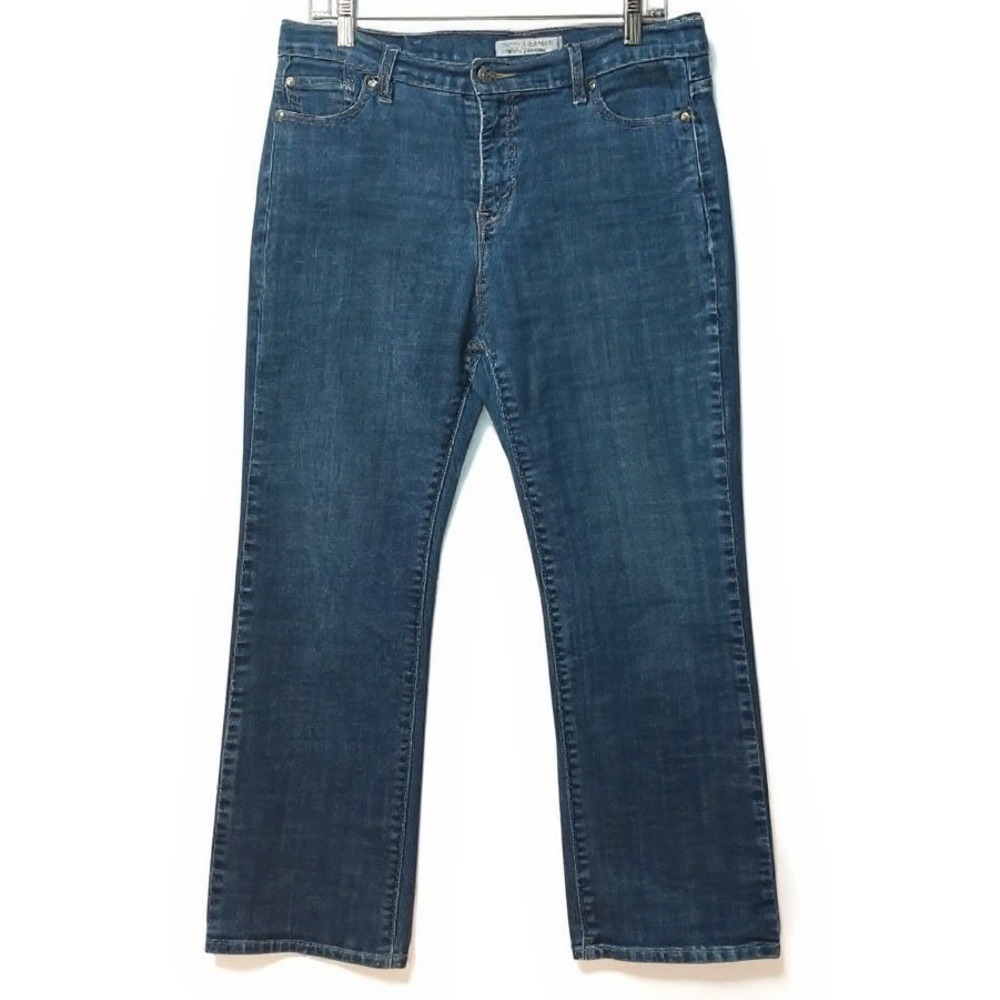 Levi's Perfectly Slimming 512 Jeans Women Blue Bootcut Flap Pocket Western 12S/C